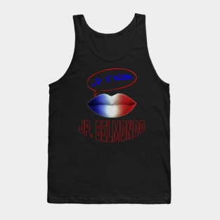 FRENCH KISS JE T'AIME JP. BELMONDO Tank Top